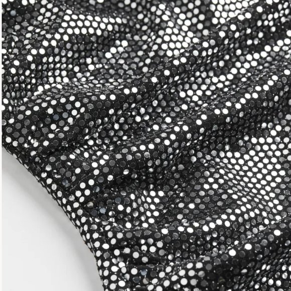 H&M Sequined Bodycon Dress - Size M - Picture 3 of 12